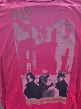 XL Magenta U2 Unforgettable Fire SS Tagless